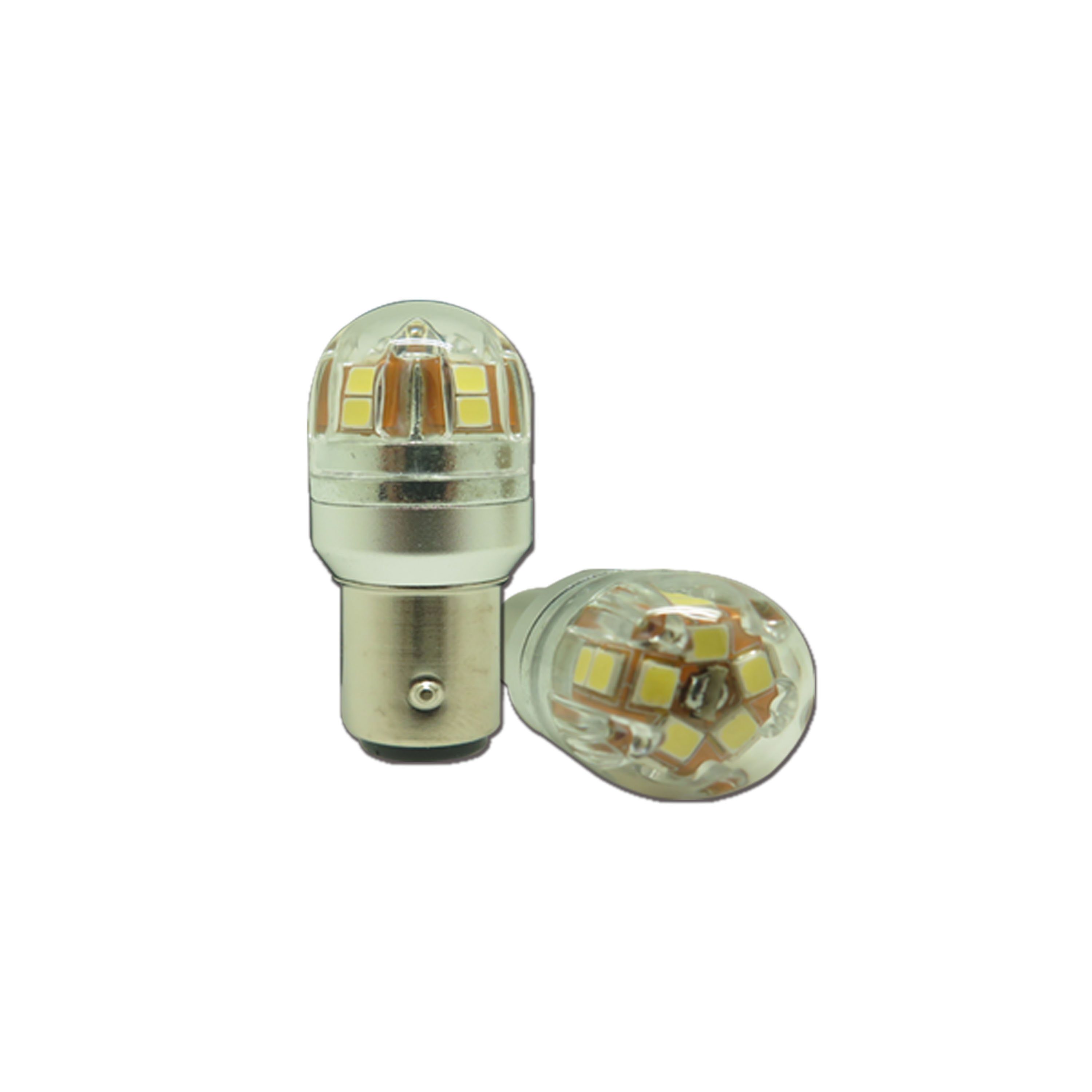 GS107 1156 BA15S 12-24V WHITE 15 LED GSE GERMANY